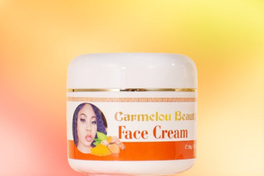 Face cream tumeric Carmelou beauty