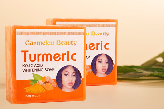 2 Tumeric soap Carmelou beauty